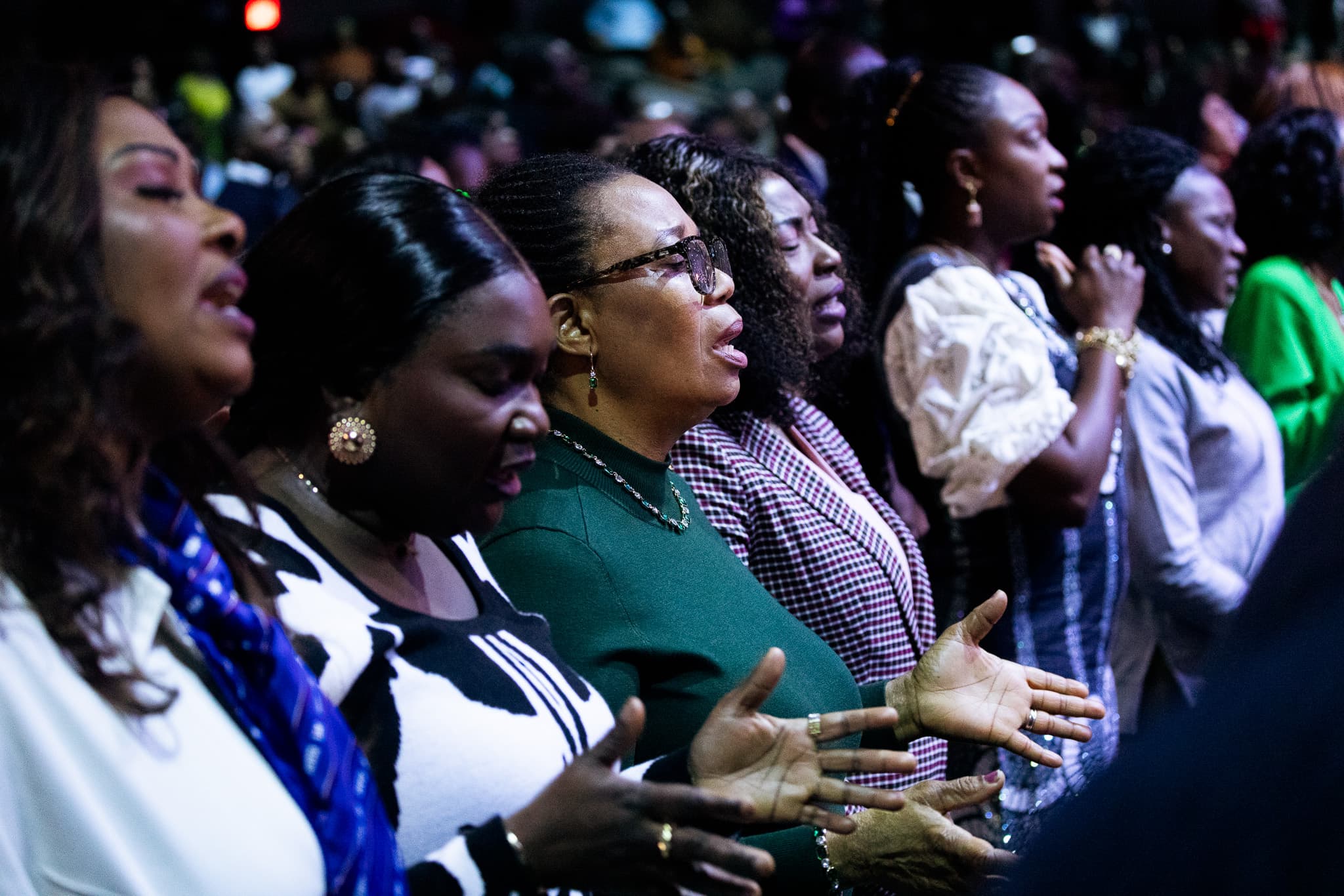 Winners Chapel Riverside congregation